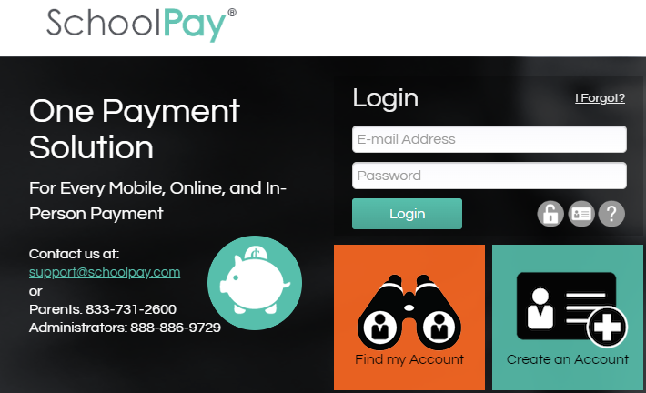 School Pay Login Image